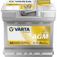 Varta A9 12V 540CCA(EN) 50AH VARTA AGM