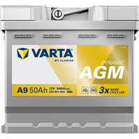 Varta A9 12V 540CCA(EN) 50AH VARTA AGM