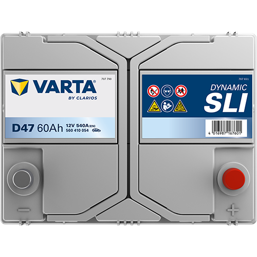 Varta D47 12V 540CCA(EN) 100RC VARTA FLD