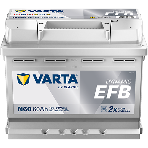 Varta N60 12V 640CCA(EN) VARTA EFB
