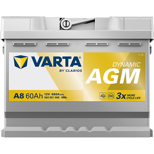 Varta A8 12V 680CCA(EN)125RC VARTA AGM