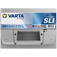 Varta D21 12V 600CCA(EN) 110RC VARTA FLD