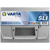 Varta D15 12V 610CCA(EN) 115RC VARTA FLD