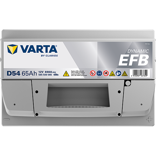 Varta D54 12V 650CCA(EN) 100RC VARTA EFB