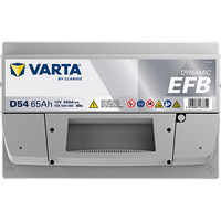 Varta D54 12V 650CCA(EN) 100RC VARTA EFB