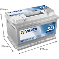 Varta E38 12V 750CCA(EN) 130RC VARTA FLD