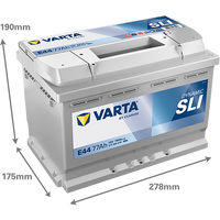 Varta E44 12V 780CCA(EN) 140RC VARTA FLD