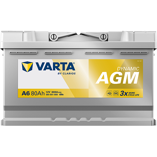 Varta A6 12V 800CCA(EN) 176RC VARTA AGM