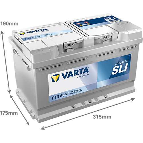 Varta F19 12V 800CCA(EN) 155RC VARTA FLD
