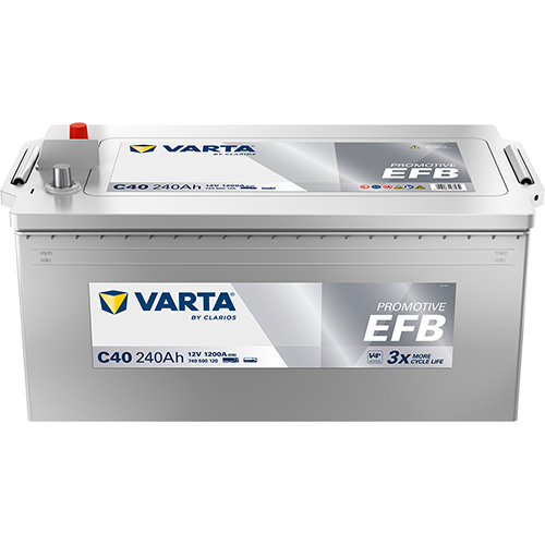 Varta C40 12V 1200CCA(EN) VARTA PRO EFB