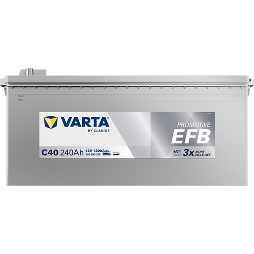 Varta C40 12V 1200CCA(EN) VARTA PRO EFB