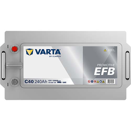 Varta C40 12V 1200CCA(EN) VARTA PRO EFB