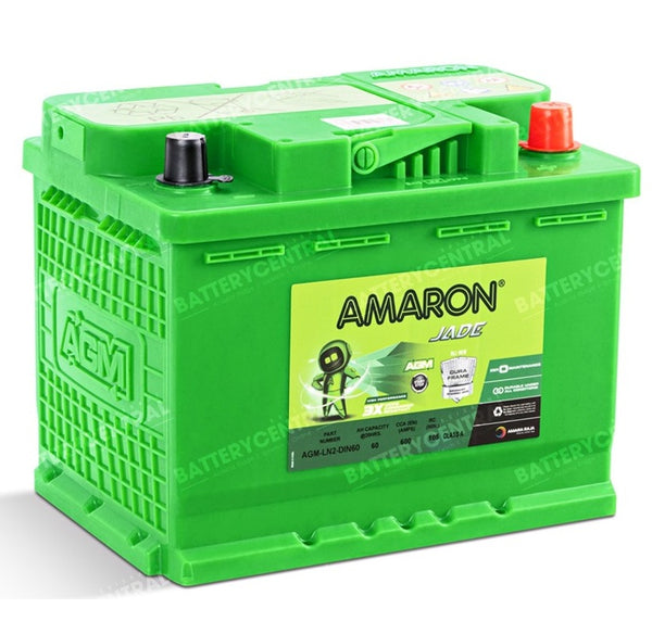 Amaron Jade Start-Stop AGM Battery AGM-LN2-DIN60