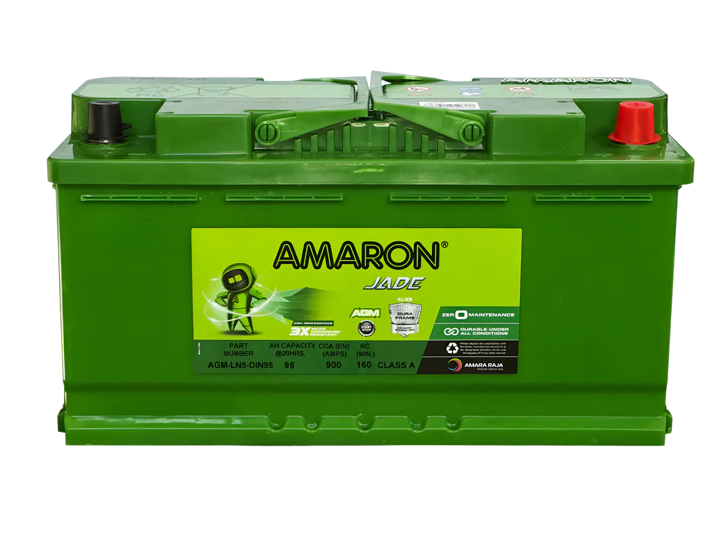Amaron Jade AGM Start-Stop AGM Battery AGM-LN5-DIN95