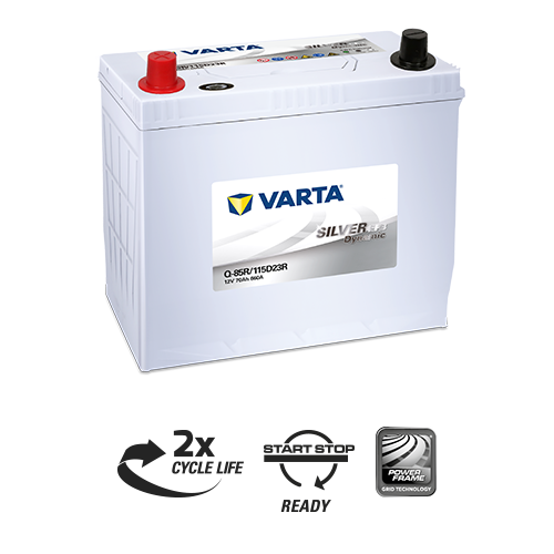 Varta Q-85R/115D23R 12V 660CCA(EN) 125RC VARTA EFB