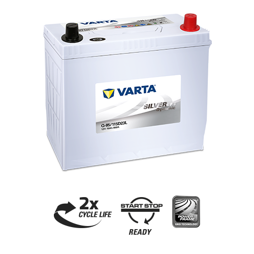 Varta Q-85/115D23L 12V 660CCA(EN) 125RC VARTA EFB